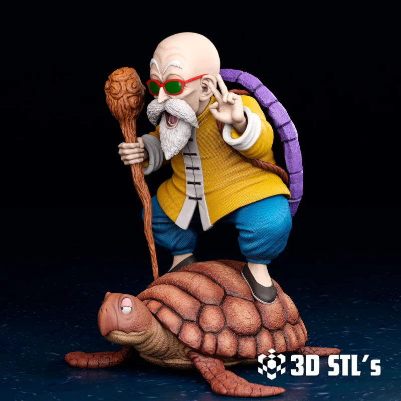 Maestro Roshi STL 3D Print Model