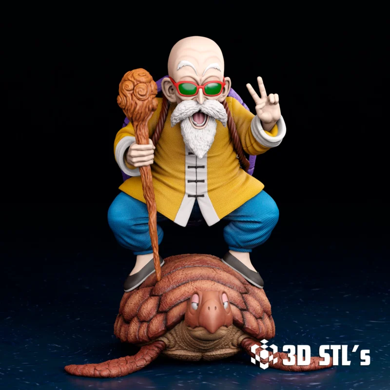 Maestro Roshi STL 3D Print Model