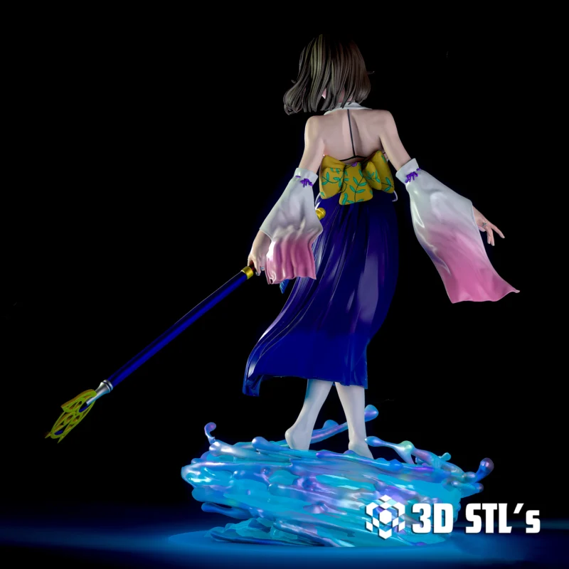 Yuna Final Fantasy STL 3D Print Model