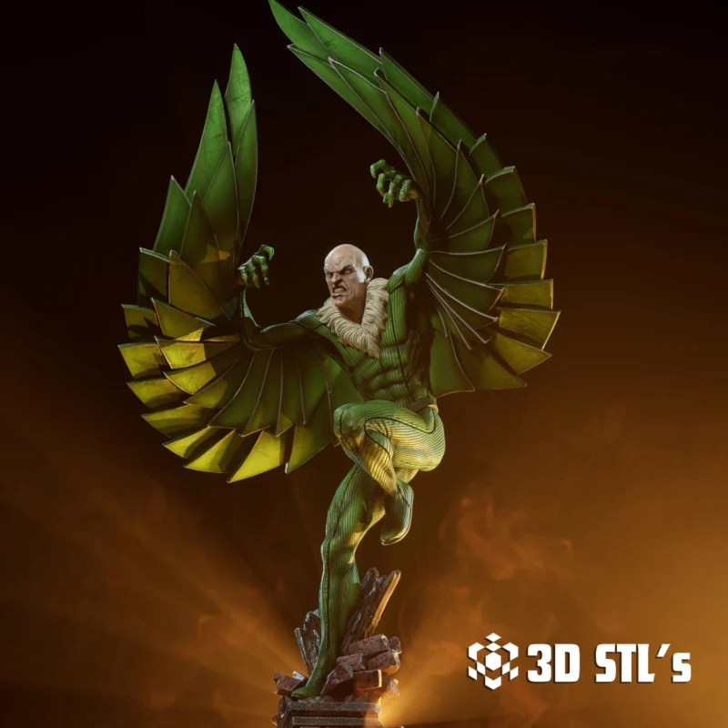 Vulture Marvel STL 3D Print Model