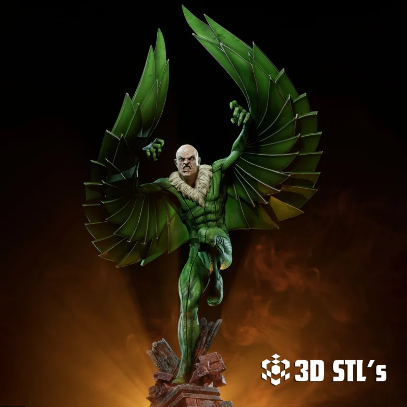 Vulture Marvel STL 3D Print Model