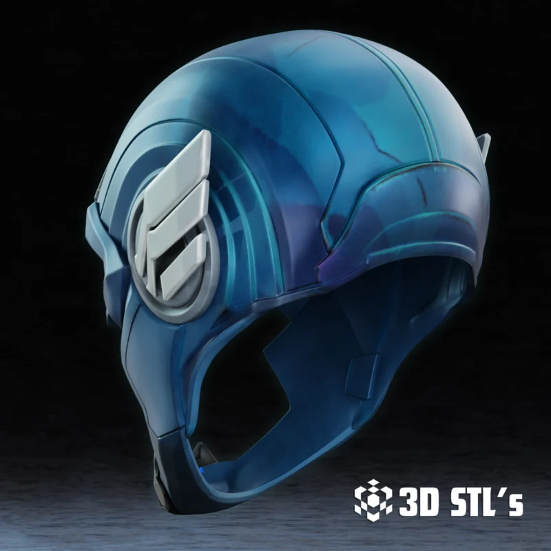 Captain America Rivals Mask STL 3D Print Model