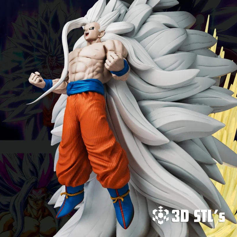 Goku Infinity STL 3D Print Model