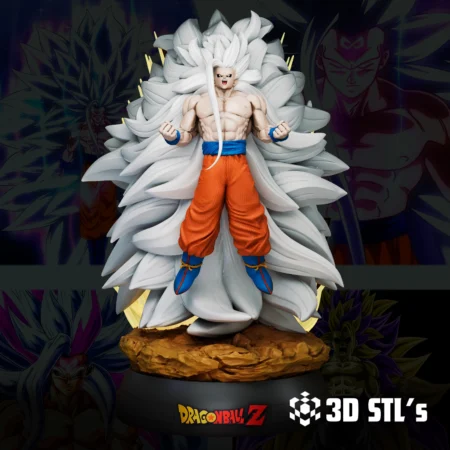 Goku Infinity STL 3D Print Model