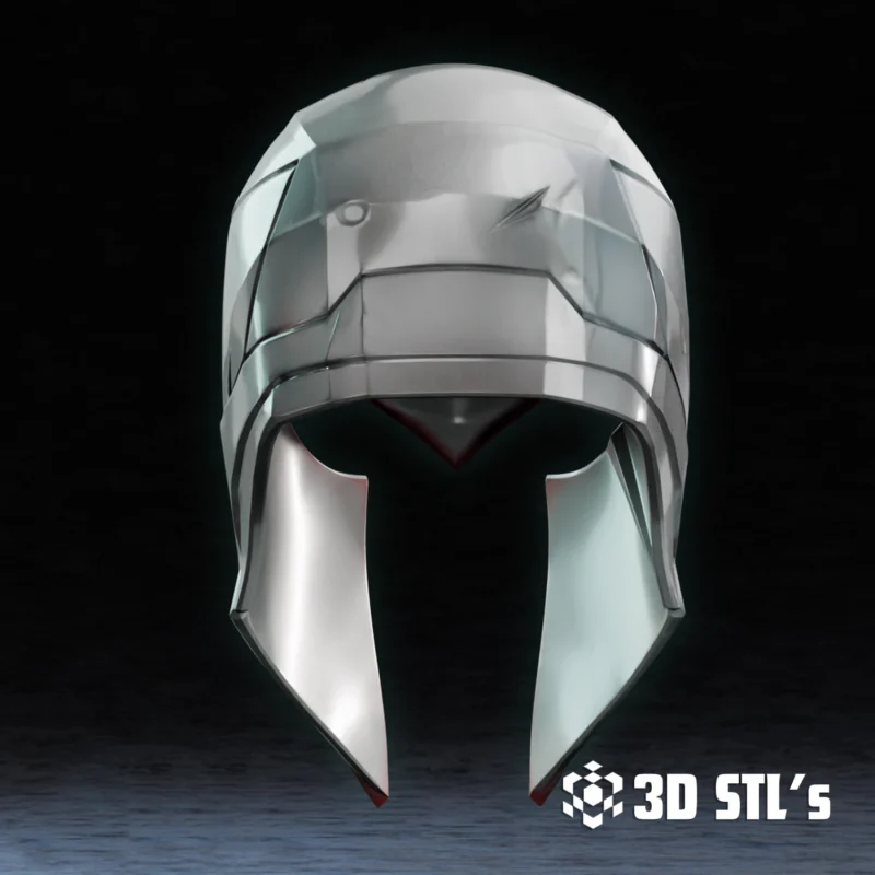 Magneto Rivals Helmet STL 3D Print Model