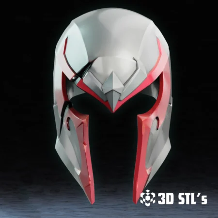 Magneto Rivals Helmet STL 3D Print Model