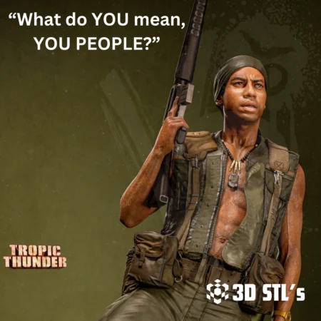 Alpa Chino Tropic Thunder STL 3D Print Model