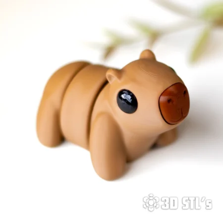Baby Capybara STL 3MF 3D Print Model