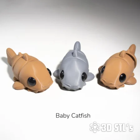 Baby Catfish STL 3MF 3D Print Model