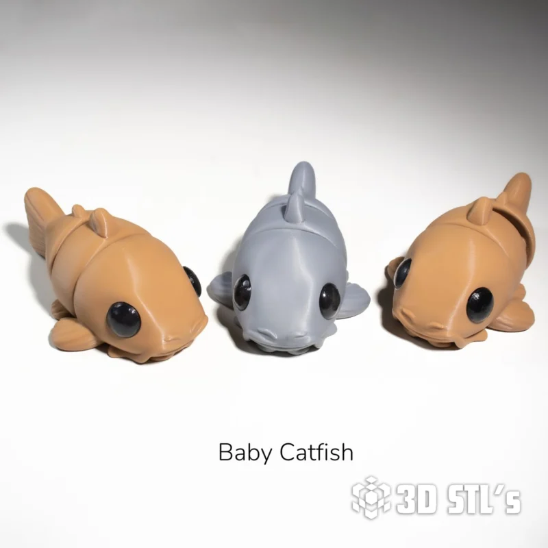 Baby Catfish STL 3MF 3D Print Model