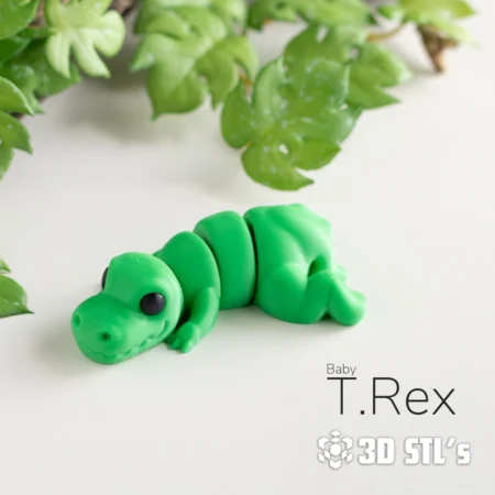 Baby Trex STL 3MF 3D Print Model
