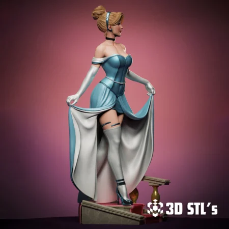 Cinderella STL 3D Print Model