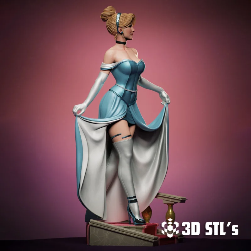 Cinderella STL 3D Print Model