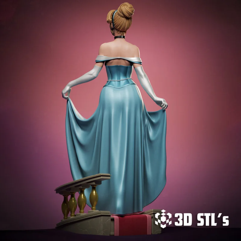 Cinderella STL 3D Print Model