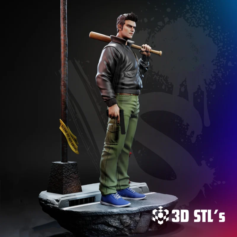 Claude Speed GTA 3 STL 3D Print Model