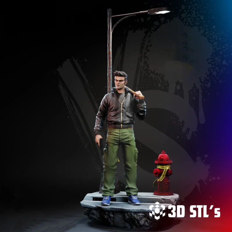 Claude Speed GTA 3 STL 3D Print Model