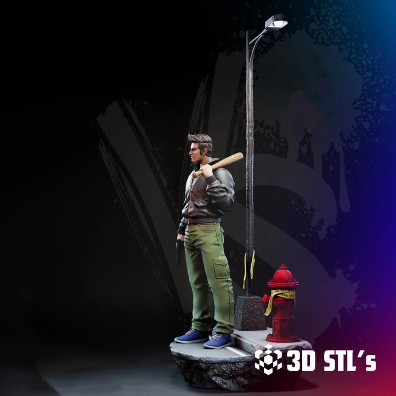 Claude Speed GTA 3 STL 3D Print Model - Image 6