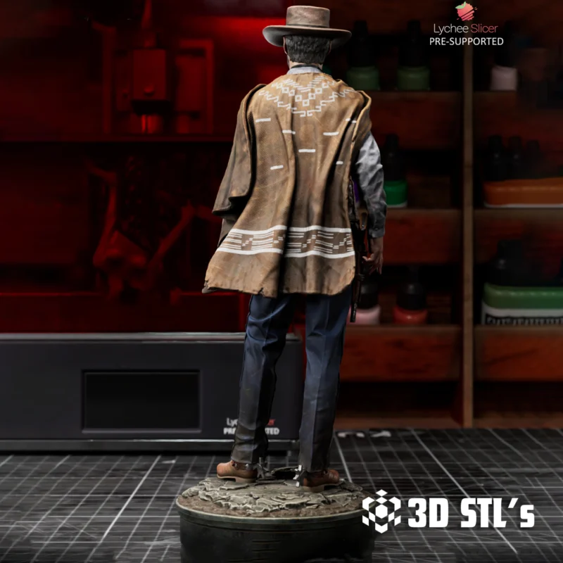 Clint Eastwood STL 3D Print Model