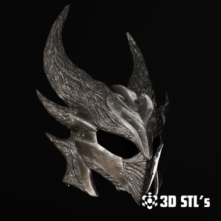Deadric Helmet STL 3D Print Model