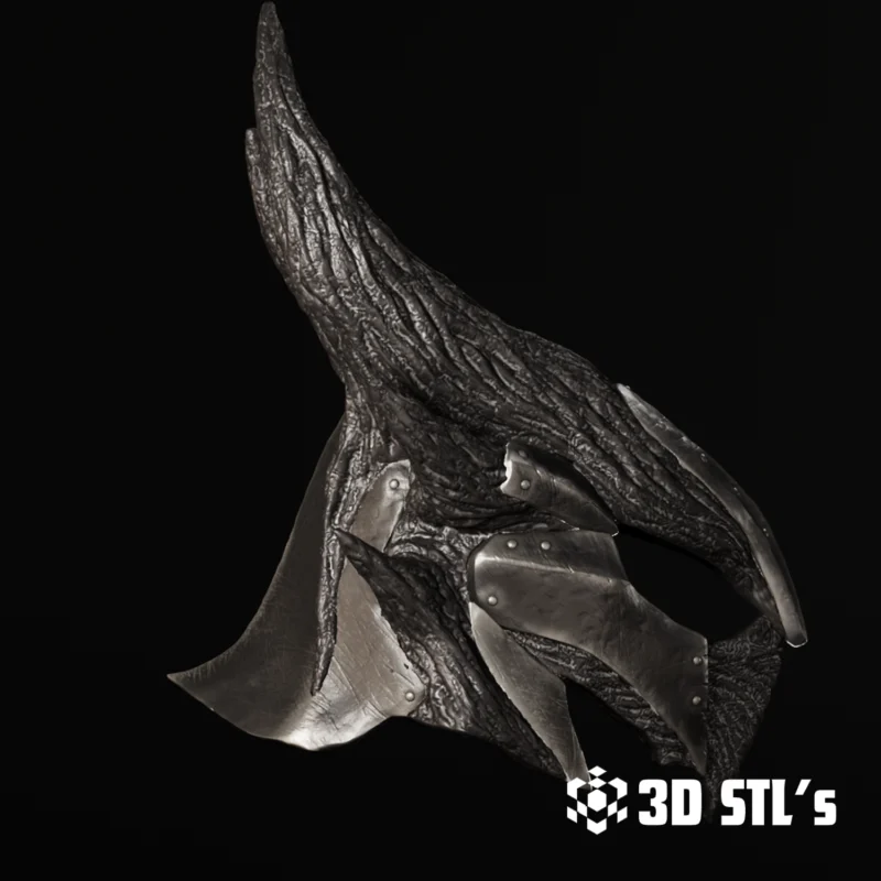 Deadric Helmet STL 3D Print Model