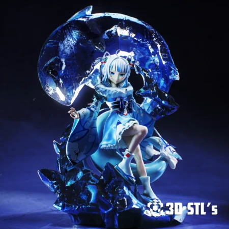 Gawr Gura Hololive STL 3D Print Model