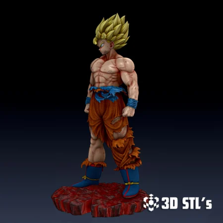 Goku Namek STL 3D Print Model