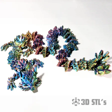 Infinity Dragon Flexi STL 3D Print Model