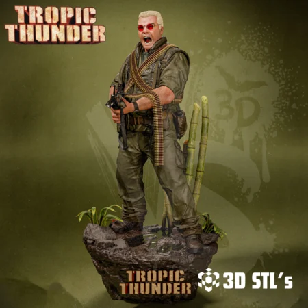 Jeff Portnoy Tropic Thunder STL 3D Print Model