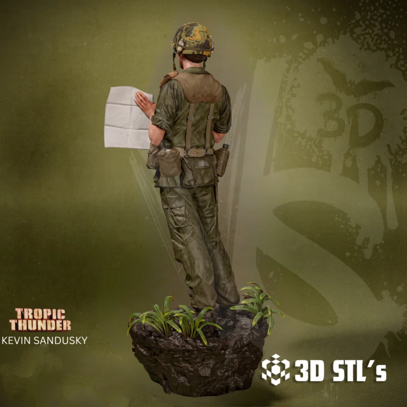 Kevin Sandusky Tropic Thunder STL 3D Print Model