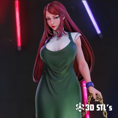 Kushina Uzumaki STL 3D Print Model