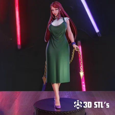 Kushina Uzumaki STL 3D Print Model
