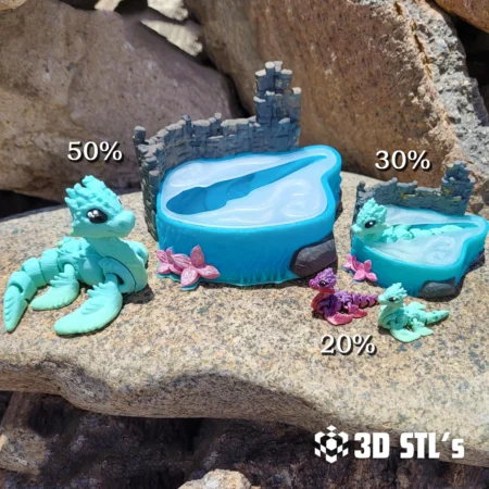 Loch Ness Monster STL 3MF 3D Print Model