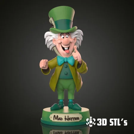 Mad Hatter STL 3D Print Model