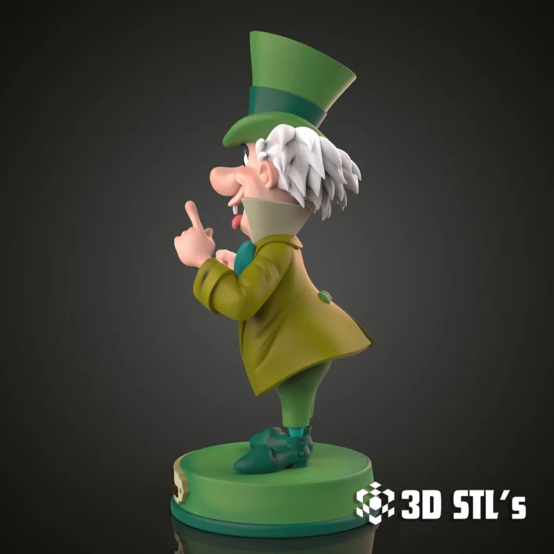 Mad Hatter STL 3D Print Model