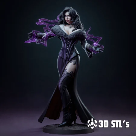 Yennefer The Witcher STL 3D Print Model
