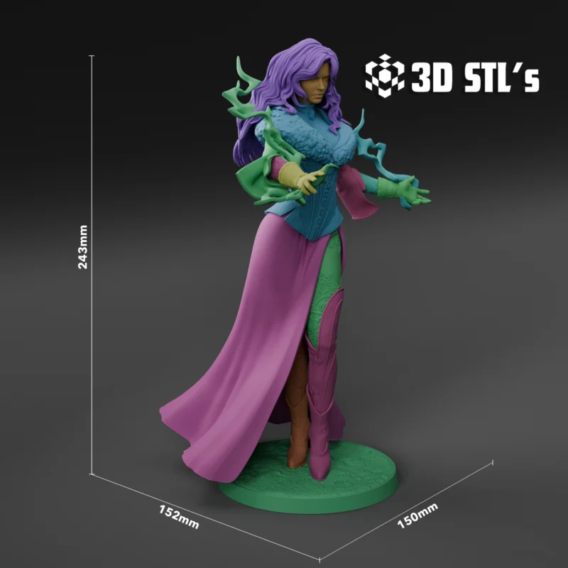 Yennefer The Witcher STL 3D Print Model