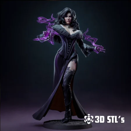 Yennefer The Witcher STL 3D Print Model