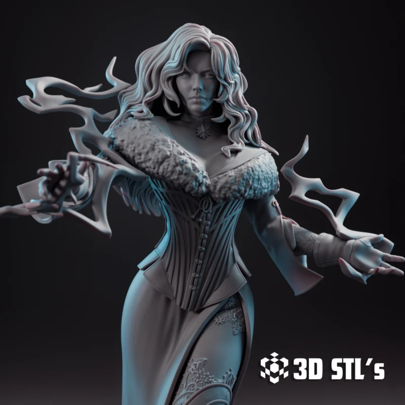 Yennefer The Witcher STL 3D Print Model