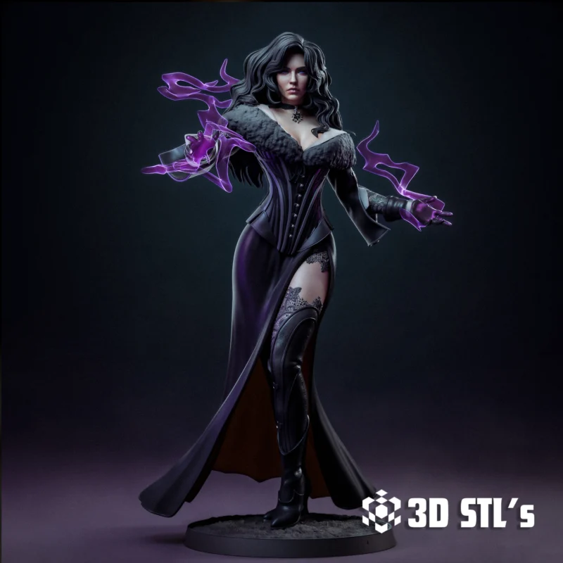 Yennefer The Witcher STL 3D Print Model