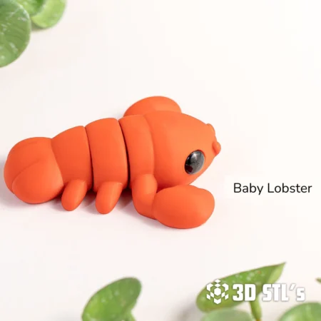 Baby Lobster STL 3MF