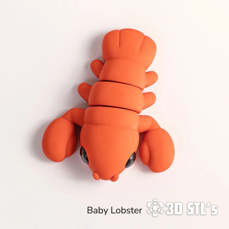 Baby Lobster STL 3MF