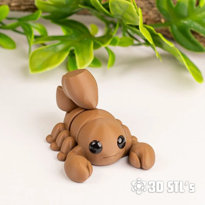 Baby Scorpion STL 3MF 3D Print Model