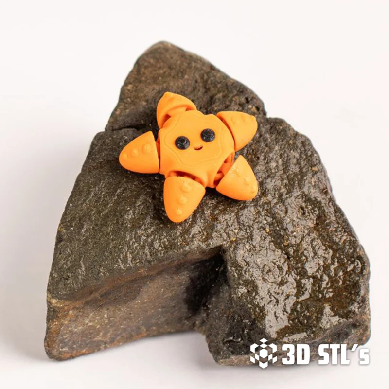 Baby Starfish STL 3MF 3D Print Model