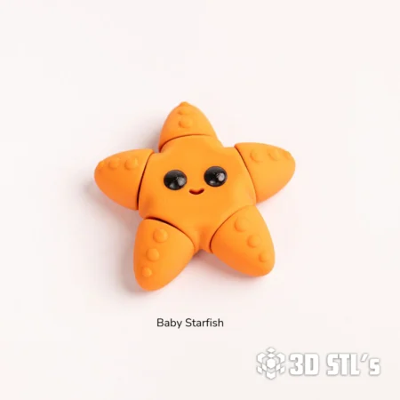 Baby Starfish STL 3MF 3D Print Model