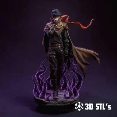 Sung Jin Woo Solo Leveling STL 3D Print Model
