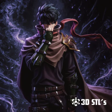 Sung Jin Woo Solo Leveling STL 3D Print Model