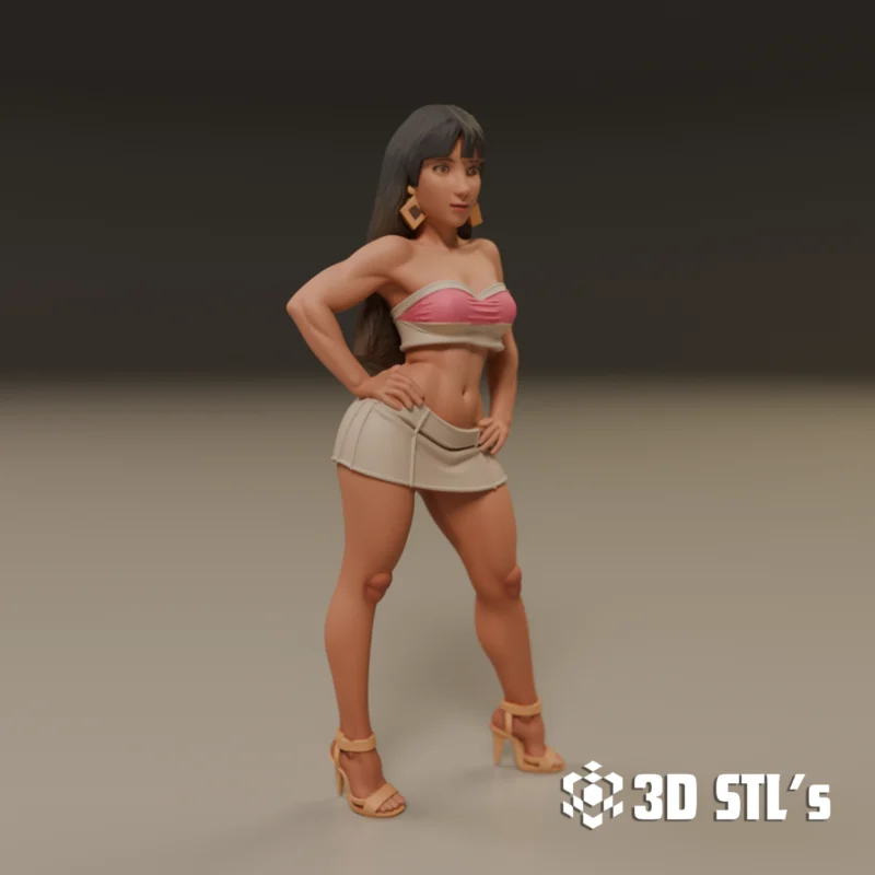 Chel The Road to El Dorado STL File 3D Print Model