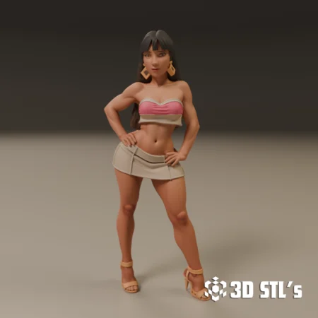 Chel The Road to El Dorado STL File 3D Print Model