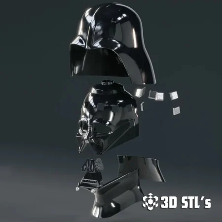 Darth Vader Helmet STL File 3D Print Model