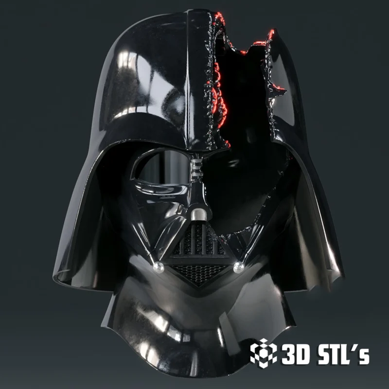 Darth Vader Helmet STL File 3D Print Model